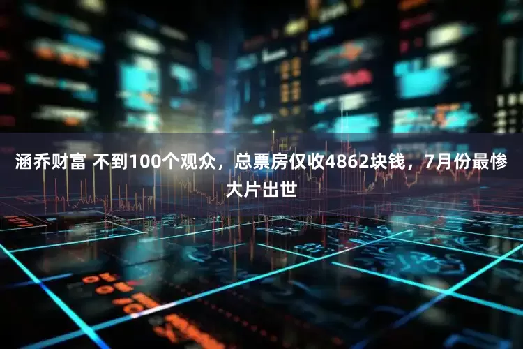 涵乔财富 不到100个观众，总票房仅收4862块钱，7月份最惨大片出世