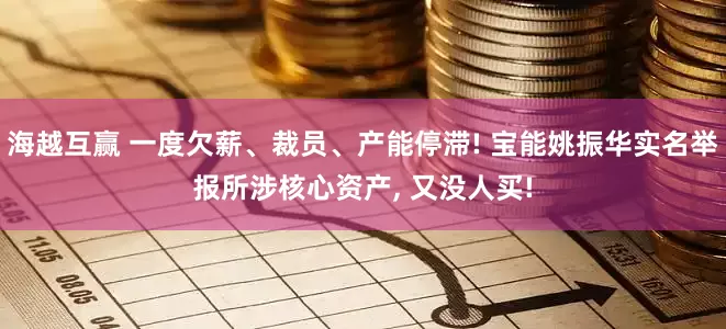 海越互赢 一度欠薪、裁员、产能停滞! 宝能姚振华实名举报所涉核心资产, 又没人买!